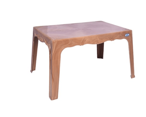 Nilkamal Magnum Contemporary Center Coffee Table/Tea Table/Teapoy for Home/Living Room/Office & Outdoor (Weather Brown) - Image 3